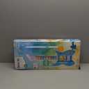 deAO Kids Guitar and Microphone Set with Stand Adjustable Height Music Light Karaoke Music Toys Christmas Birthday Gift for Kids Boys Girls (Blue)