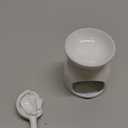 Ceramic Oil & Wax Burner  Tea Light Warmer for Quick Aromatherapy Relaxation, for Aromatherapy Enthusiasts | Flower Pattern to Elevate Home/Bedroom Charm