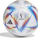 adidas unisex-adult FIFA World Cup Qatar 2022 Al Rihla Pro Soccer Ball (5, White/Pantone)