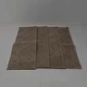 COSY HOMEER Edging Stair Treads Non-Slip Carpet Mat 28inX9in Indoor Stair Runners for Wooden Steps, Edging Stair Rugs for Kids and Dogs, 100% Polyester TPE Backing(4pc, Beige)