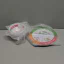 4 Pcs Portion Control Plates & Bowls Set (9 Inch), Self-Measuring for Weight Loss, Gastric Bypass, LapBand, Diabetes, & Healthy Diets, Divided Nutrition Plates for Adults & Children (Colorful)