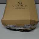 Cozy Bliss Faux Fur Throw Blanket for Couch, Fuzzy Soft Plush Thick Bubble Blanket for Sofa Bedroom Living Room, 50 * 60 Inches Tie-dye Taupe