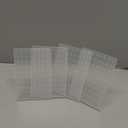 PH PandaHall 4 Pack 72 Holes Acrylic Earring Holder Organizer Ear Studs Jewelry Storage Display Rack Showcase Earrings Display Stand Earring Storage for Selling Retail Marketing Personal 3x2x4.5inch