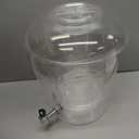 CreativeWare 3 Gallon Beverage Dispenser With Ice Cylinder And Fruit Infuser