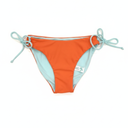 Carve Designs Women's Standard Mustique Reversible Bottom (Large Petite, Black/Navy)