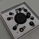 Side Sleeper Earplugs, 52dB Noise Reduction Silicone Ear Plugs for Sleeping, Pain-Free for Sensitive Ears, 3-Layer Anti-Slip, Reusable Set S/M/L + Case