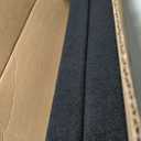 2 Pack Carpeted Marine Boat Trailer Bunks, Boat or ski Trailer Black Bunk Boards for Trailer Boats