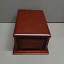 MAKEY'S Extra Large Urns for Human Ashes Adult Male,Cremation Urn,Handmade Wood Urn Funeral urns for Loved Ones400 Cu/in