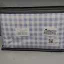 Nayoroom Gingham Duvet Cover Twin Size Blue White Plaid Checkered Comforter Cover 2 Pcs Soft Breathable Washed Microfiber Grid Farmhouse Bedding Set with Pillow Shams