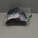 Microfiber Elongated Toilet Seat Cover 19.5"x 15" Machine Washable Solid Toilet Lid Cover Adjustable Rubber Backing Fits Only 18-19.5" L x 14-16" W Elongated Toilet Seat