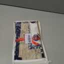 Hand Block White Cloth Napkins Set of 6  Elegant Cotton Napkins for Dinner, Weddings, Reusable Everyday Use  Decorative Floral Napkins Everyday for Kitchen & Home Decor (6, Purple, 18X18 Inches)