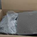 Automatic Cat Litter Box Self Cleaning - APP Control and Weight Monitoring - Ultra-Quiet, Suitable for Medium Cats and Kittens, Safe Anti-Pinch Litter Box (Assembly Required) - Light Grey