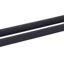GERZWY Matte Black 36-Inch Bathroom Towel Bar SUS 304 Stainless Steel Bath Towel Bar Modern Style Wall Mount HG17703-BK