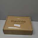 Ravinte 50 Pack 25 Pairs 1/2 inch Overlay Soft Close Hinges for Kitchen Cabinet Hinges Satin Nickel Hidden Hinges Stainless Steel Concealed Hinge self Closing