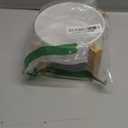 Ceramic Cat & Dog Bowl with Non-Slip Wooden Stand for Pets, Solid