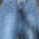 Trendy Queen Women's Wide Leg Jeans High Waisted Straight Leg Jeans Stretchy Baggy Denim Pants, 18