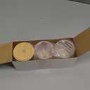 3 Pack Qtip Holder Dispenser with Bamboo Lids - 10 oz Clear Plastic Apothecary Jar Containers for Vanity Makeup Organizer Storage - Bathroom Accessories Set for Cotton Swab, Ball, Pads, Floss