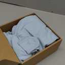 2-Pack Organic Baby Sleep Sacks, 100% Cotton - Soft & Breathable 0.5TOG Baby Wearable Blanket, Toddler Sleeping Sack 6-18 Months, Easy to Wear Transitional Swaddles for Newborns, Infants (Glacier, M)