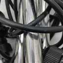 Standing Misters for Outside Patio with Filter - Adjustable Height 3.2-4.1FT Misting System Line 26.5FT Portable Water Misters for Cooling Outdoor with Tripod Base Stand Mister for Backyard Pool Party