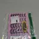 TNFVLONEINS False Eyelashes Natural Mink Lashes Fluffy Wispy Cat Eye Lashes Natural Look 5D Extension Faux Mink Eyelashes Pack 12-18MM Strip Fake Eyelashes 21 Pairs 3 Styles