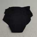Period Underwear Heavy Flow Women 30ML Absorbent Leak Proof Panty Postpartum Pants Menstrual Panties Briefs (Large, Black)