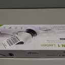 Leebein Electric Spin Scrubber, Cordless Cleaning Brush with 8 Replaceable Brush Heads, Tub and Floor Tile 360 Power Scrubber Dual Speed with Adjustable & Detachable Handle for Bathroom Kitchen Car (White)