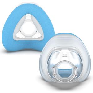 2 Pack Ultra-Soft Memory Foam Mask Cushions for AirFit N20 for Airtouch N20 Adaptive Seal CPAP Supplies Quick-Rebound Soft Fit for Lasting Comfort Zero Pressure Marks (Blue) - Medium