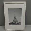 upsimples 8x12 Picture Frame, Display Pictures 6x8 with Mat or 8x12 Without, Wall Hanging Photo Frames, White, 1 Pack