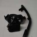 Greatever Dry Snorkel Set,Panoramic Wide View,Anti-Fog Scuba Diving Mask,Professional Snorkeling Gear