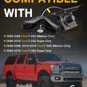 Spare Tire Mount, Compatible with 2008-2016 Ford F250 F350, Super Duty, Spare Tire Carrier under Frame, Spare 5th Tire Winch with Offset Cable, Replaces# 7C3Z1A131A, 7C3Z1A131AJ, BC3Z1A131A, 924-539