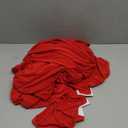 FORLIFE 6FT Rectangular Spandex Tablecloth, Red, Fitted Table Cover for Patio, Universal for Wedding, Banquet, Party