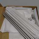 Towel Racks for Bathroom, 2 Tier Bathroom Shelf with Towel Bar, 24 Inch Stainless Steel Towel Rack Wall Mounted, Bathroom Towel Storage Hotel Towel Rack with Shelf, Brushed Nickel