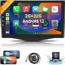 Leadfan Car Stereo for Toyota RAV4 2006-2012 Radio with Wireless Carplay Android Auto 9'' Touchscreen Replacement in-Dash Bluetooth WiFi GPS Navigation SWC MirrorLink Backup Camera