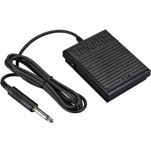 Yamaha Compact Foot Switch, Universally Compatible, 5-Foot Cable, 0.25-Inch Plug, Black FC5