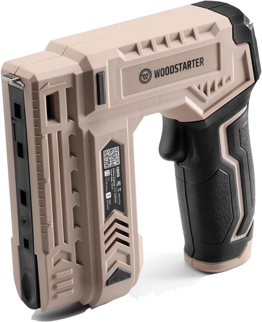 2-in-1 Cordless Electric Staple Gun - 4V Rechargeable, Versatile for Multiple Scenarios