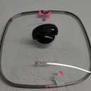 Toastmaster Glass Lid Universal Frying Pan Lid Replacement Frying Pan Cover Square