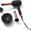 ion Luxe 4in1 Autowrap Airstyler Interchangeable Hair Dryer & Curler for All Hair Types