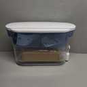 PUR 30-Cup Countertop Water Filter Dispenser, 1 Genuine PUR Filter, 2-in-1 Powerful Filtration, Lasts 2 Months or 40 Gallons, Dishwasher Safe, White/Blue (DS1800Z)