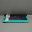 Logitech K345 Wireless Keyboard - Full-Sized Keyboard with Palm Rest, 2.4 GHz Wireless USB Receiver - for PC, Laptop (1 Pack)
