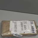 LPUSA Ivory Spiral Taper Candles Twisted Candle Conical Stick Candles for Holiday Wedding Party Wax Unscented Dinner Candle Dripless,Christmas Gift H 10 Inch, 4pcs（IvoryB）