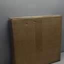 LiteHistory Wood Tripod Floor Lamps for Living Room, Bedroom, and Office,Standing lamp with Beige Linen Shade, 12W Three-Color Bulb Included, Pull Chain Switch, Tall lamp for Mothers Day Gifts, Brown