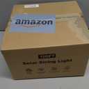 ZJOJO Solar String Lights Outdoor Waterproof 100FT,Solar Lights Outdoor with 30+2 Shatterproof Bulbs IP65, Patio Lights Solar Powered &USB Port, LED String SolarLights for Outside Decor