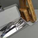 KINGSTONE Kitchen Knife Set with Block, 14 Pcs German Stainless Steel Knife Set with Built-in Sharpener, Dishwasher Safe Knife Block Set(natural, 14pcs)