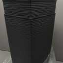 Mueller Janska M-Resin Heavy Duty Tall Planter, Indoor/Outdoor Grande Plant, Tree, Flower Pot, 2-Piece Set, 24, Modern Design, Built-in Drainage, Dark Gray (24 x 11.5")