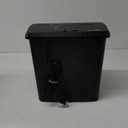 Amazon Basics Paper Shredder for Home and Office, 8-Sheet Strip Cut, CD/ Credit Card Shredder, 3.4 Gallon Wastebasket , Black