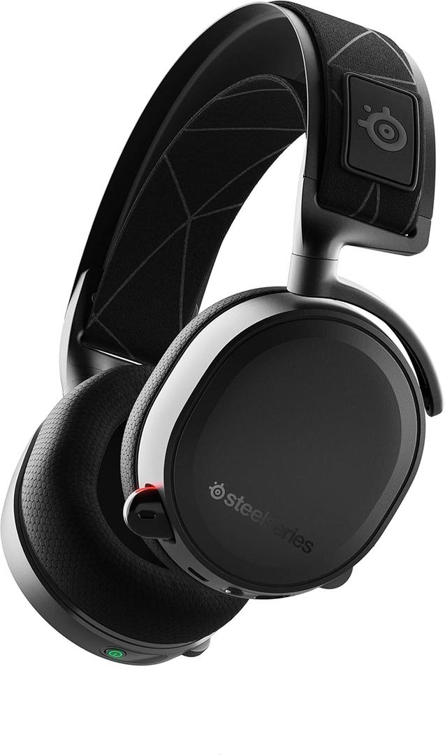 SteelSeries Arctis 7 - Lossless Wireless Gaming Headset with DTS Headphone: X v2.0 Surround - for PC and PlayStation 4 - Black