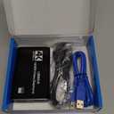 Newhope HDMI Capture Card for Streaming, Full HD 1080P 60FPS Capture USB 3.0 Game Audio Video Capture Card,for Streaming Camera/Xbox/PS4/PS5/Switch/PC (black)