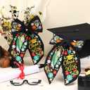 2 x Norme 2 Pcs Mexican Graduation Bow DIY Graduation Cap Decoration Religious Hair Clips Class of 2026 Bowknot Congrat Grad Alligator Clips Hair Accessories for Catholic Grad Gift DIY Caps
