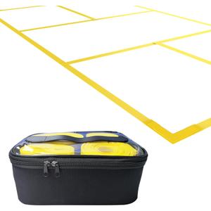 Magnetic Pickleball Court Lines System, Temporary Pickleball Court Lines in Standard Court Dimensions, Portable Pickleball Court Marking Kit, No Measuring Needed, Net Not Included