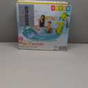 Intex Gator 6.6' x 5.6' x 4" Outdoor Inflatable Kiddie Pool Water Play Swim Center
